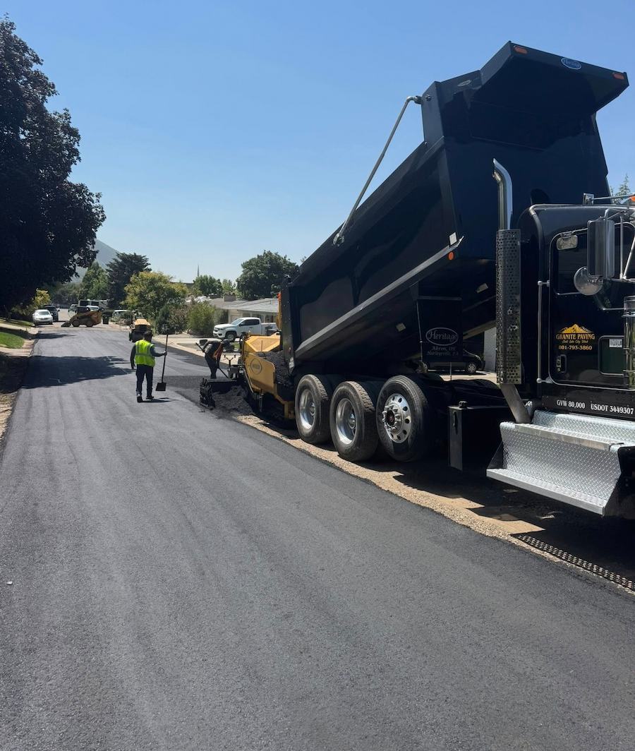 Granite Paving asphalt project