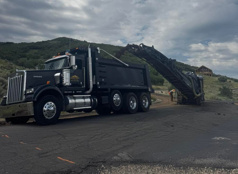 Granite Paving asphalt project