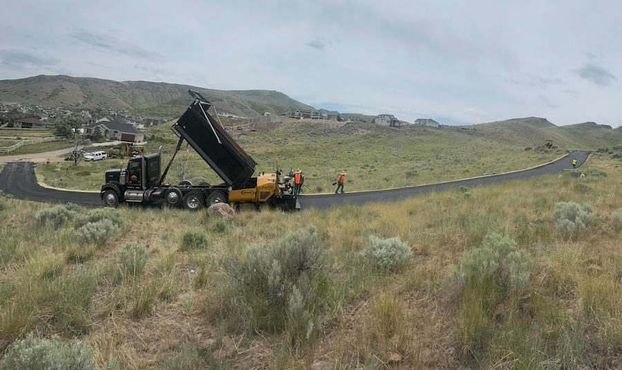 Granite Paving asphalt project